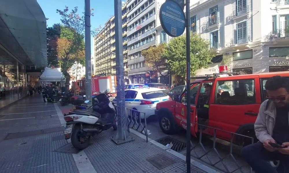 Συναγερμός στη Θεσσαλονίκη για πιθανή διαρροή φυσικού αερίου σε κατάστημα στο κέντρο